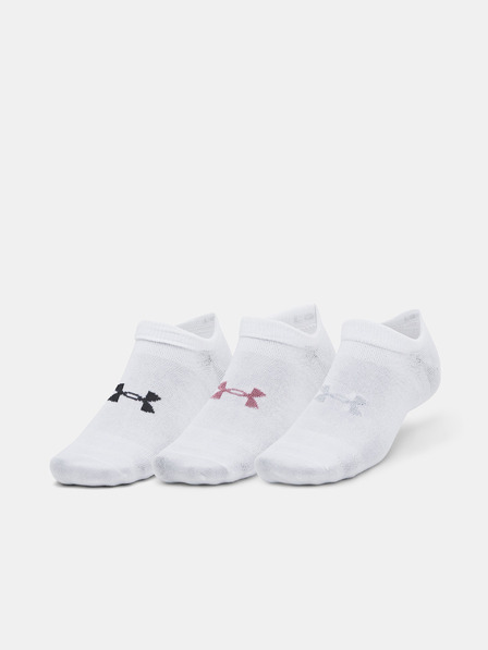 Under Armour UA Essential No Show Set of 3 pairs of socks