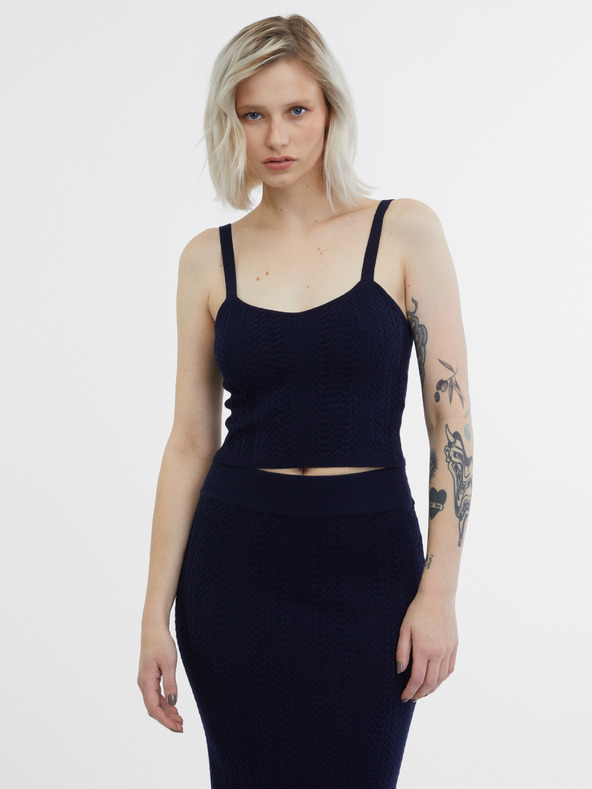 Orsay Top donna blu scuro ORSAY