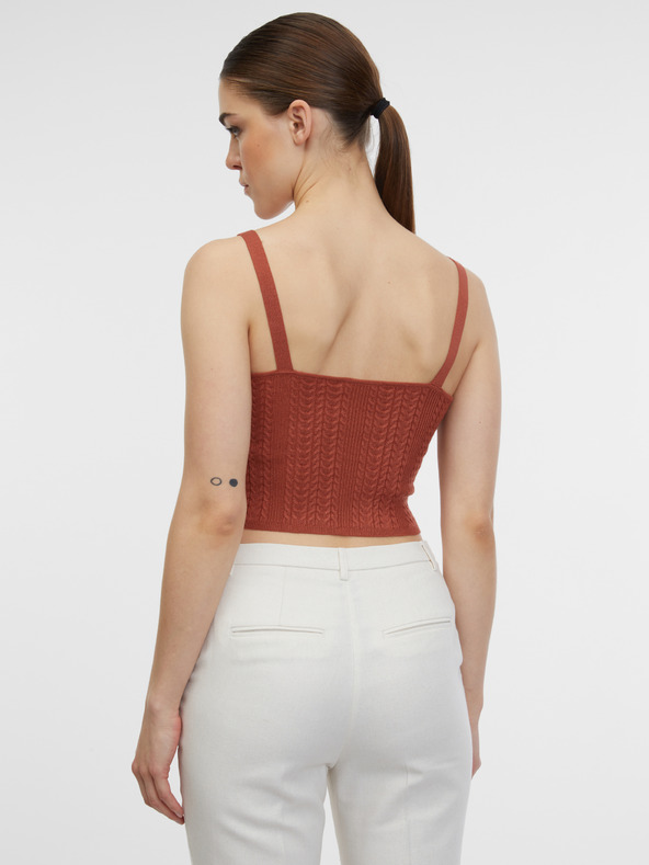 Orsay Top donna marrone ORSAY