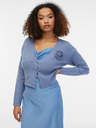 Orsay Cardigan donna blu in misto lana ORSAY