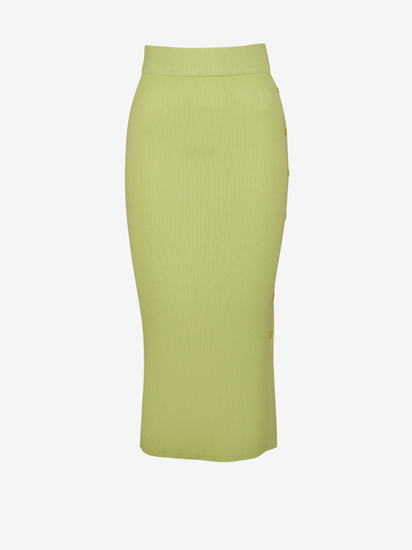 Orsay Gonna midi in felpa da donna verde chiaro ORSAY