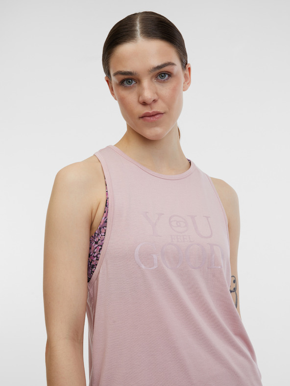 Orsay Canotta sportiva donna rosa chiaro ORSAY