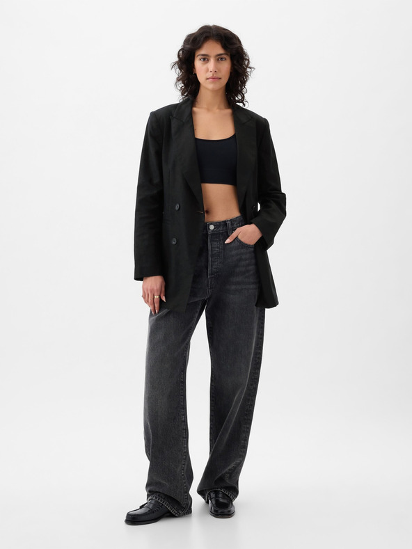 GAP Giacca in lino con cintura GAP