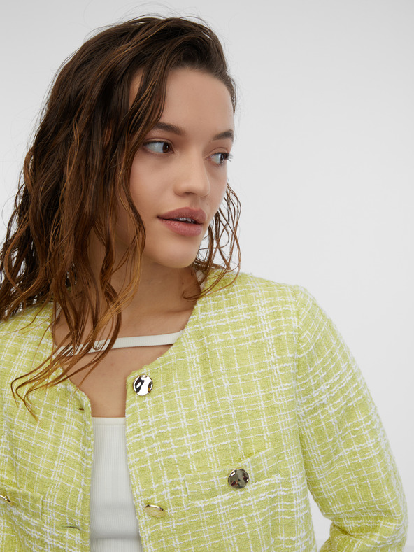 Orsay ORSAY Giacca in tweed da donna verde chiaro