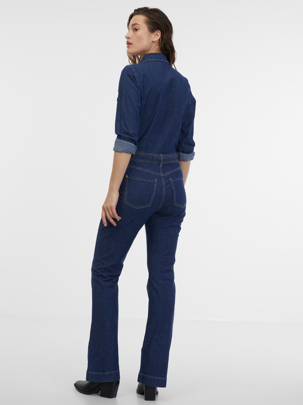 Orsay Tuta in denim blu scuro da donna ORSAY