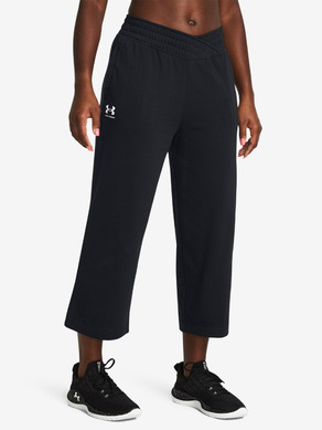 Under Armour UA Rival Terry Crop Wide Leg Sweatpants