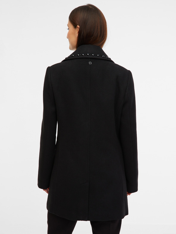 Orsay Cappotto nero da donna in misto lana ORSAY