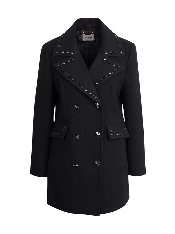 Orsay Cappotto nero da donna in misto lana ORSAY