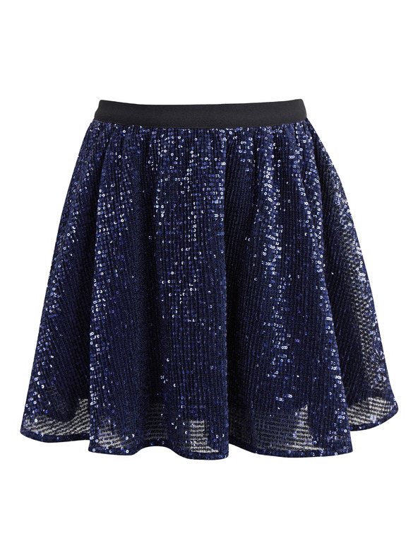 Orsay Gonna con paillettes blu scura per ragazza ORSAY
