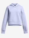 Under Armour UA Rival Fleece Crop Hoodie Kids Sweatshirt