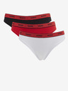 HUGO Triplet Thong Stripe Briefs 3 Piece