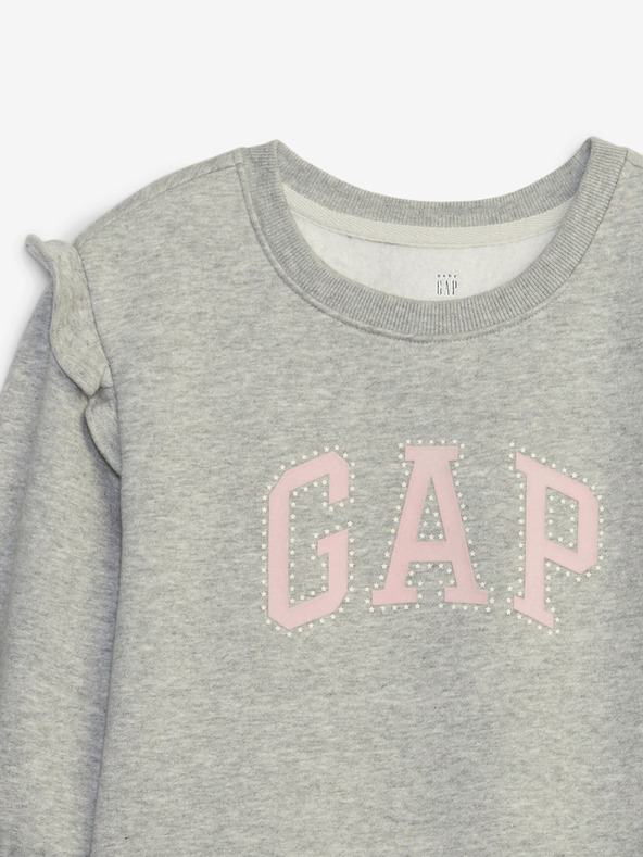 GAP Baby sweatshirt dress with logo GAP