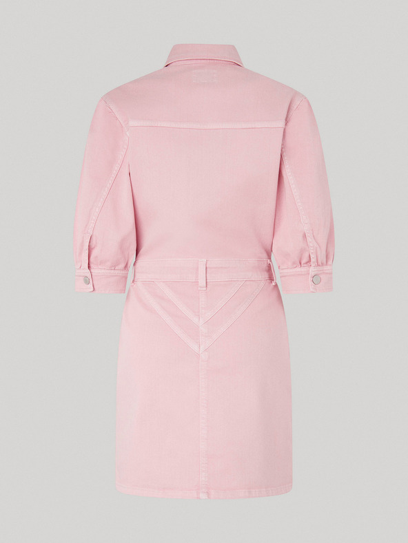 Pepe Jeans Abito in denim rosa da donna Pepe Jeans Gracie
