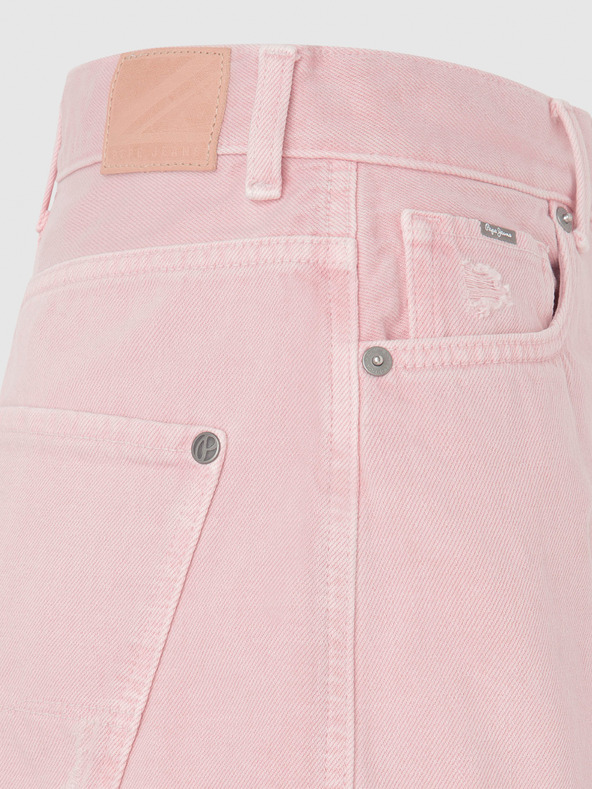 Pepe Jeans Pantaloncini di jeans rosa da donna Pepe Jeans