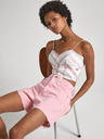 Pepe Jeans Pantaloncini di jeans rosa da donna Pepe Jeans