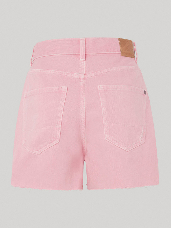 Pepe Jeans Pantaloncini di jeans rosa da donna Pepe Jeans