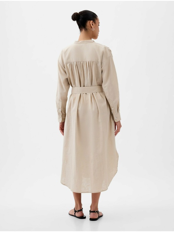 GAP Vestito camicia oversize in lino GAP