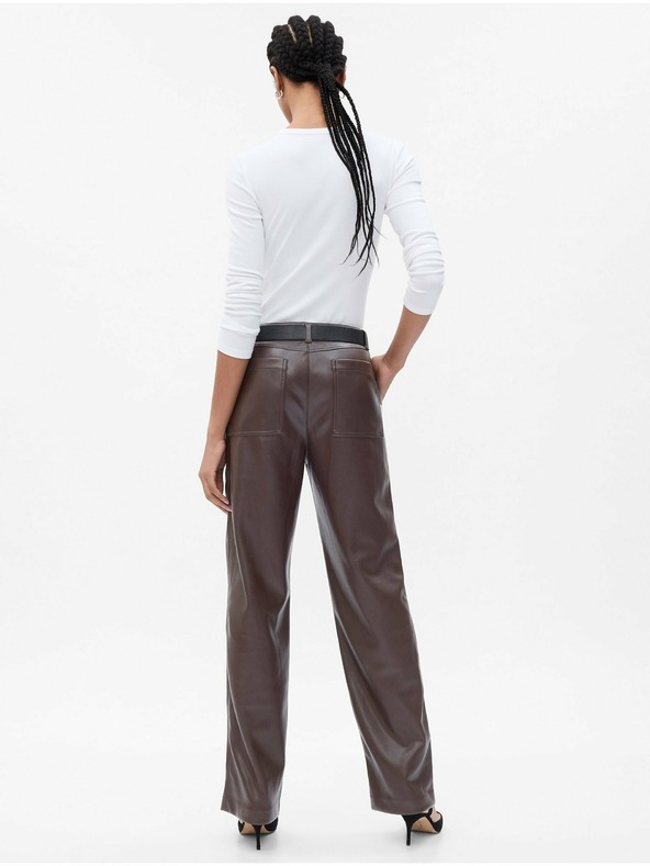 GAP Pantaloni in similpelle Loose GAP