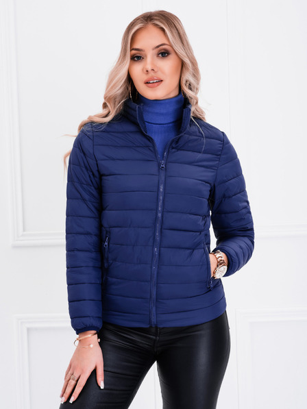 Edoti Giacca leggera trapuntata blu scuro da donna Edoti