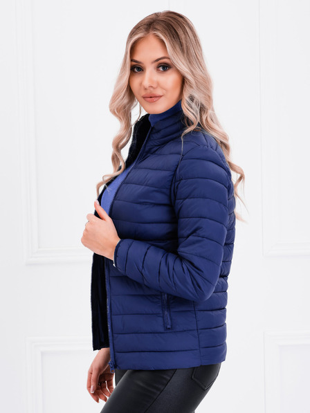 Edoti Giacca leggera trapuntata blu scuro da donna Edoti