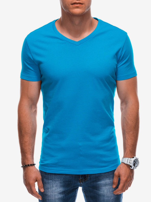 Edoti Maglietta basic uomo azzurro chiaro Edoti