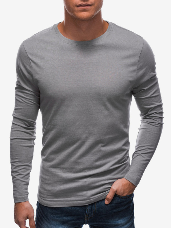 Edoti Maglietta basic da uomo grigia Edoti