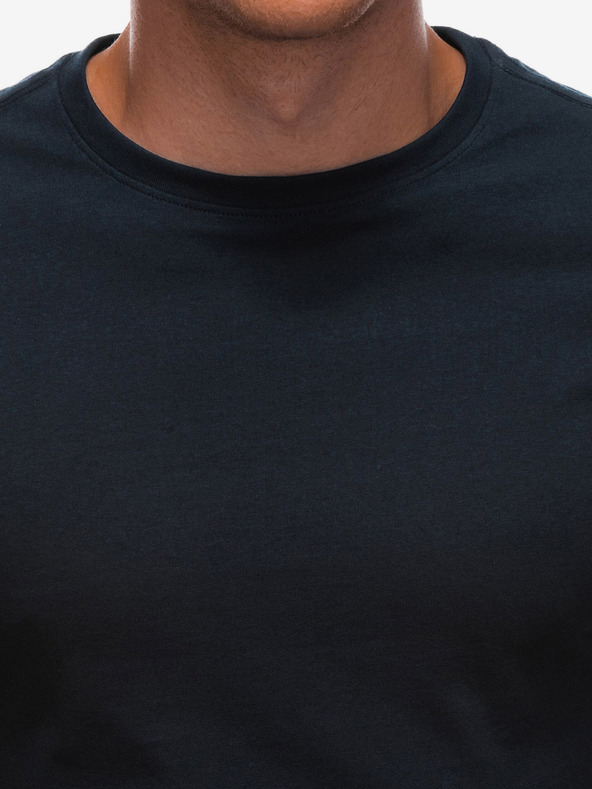 Edoti Camicia basic da uomo blu scuro Edoti