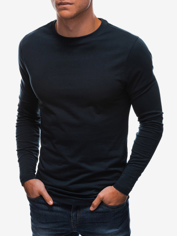 Edoti Camicia basic da uomo blu scuro Edoti