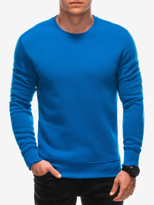 Edoti Felpa basic uomo blu Edoti