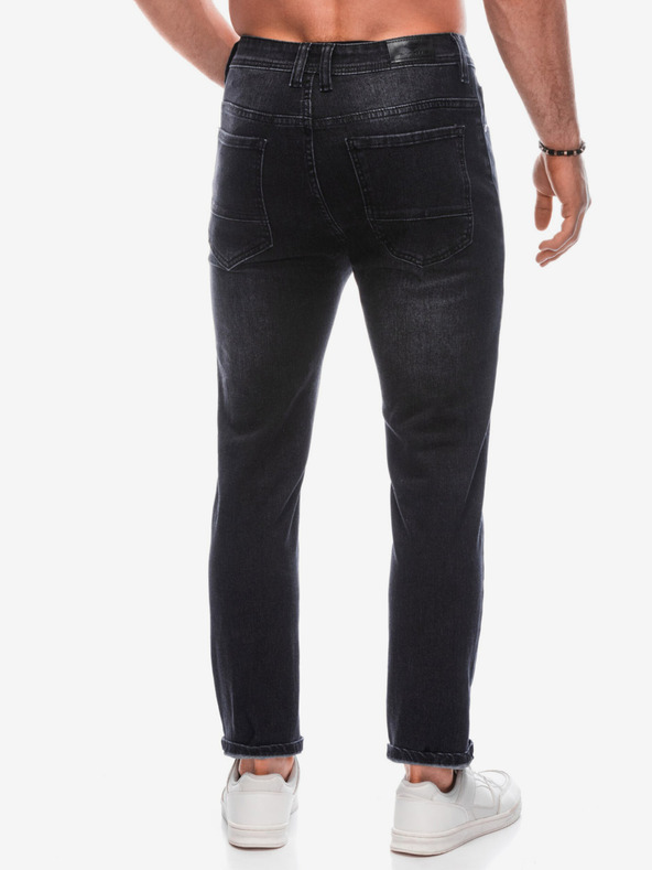 Edoti Jeans slim fit da uomo neri Edoti