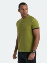 Ombre Clothing Polo verde chiaro da uomo Abbigliamento Ombre