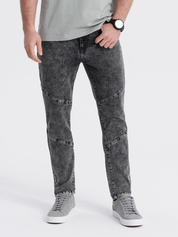 Ombre Clothing Jeans slim fit da uomo grigi Ombre Clothing