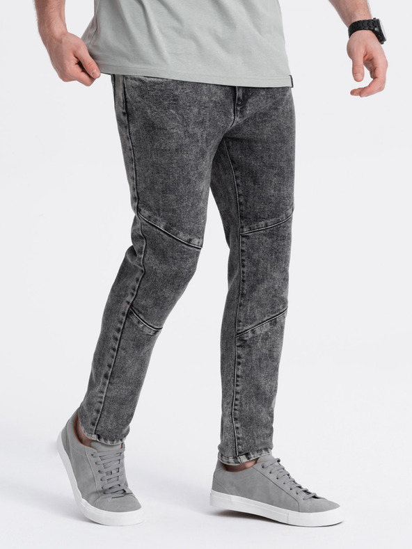 Ombre Clothing Jeans slim fit da uomo grigi Ombre Clothing