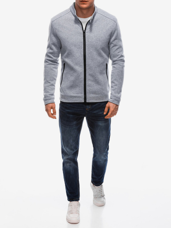 Edoti Giacca leggera da uomo grigio chiaro Edoti