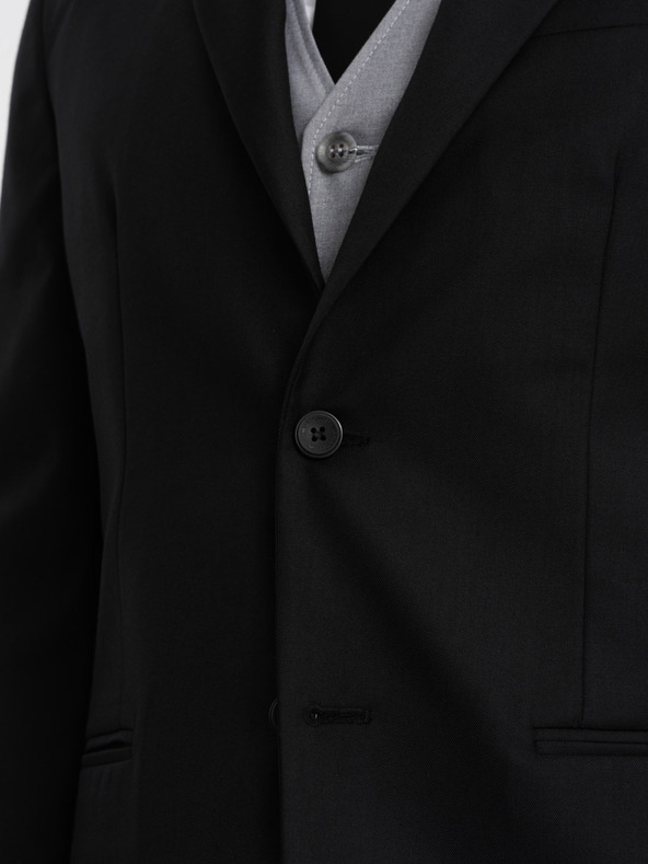 Ombre Clothing Giacca nera da uomo Ombre Clothing