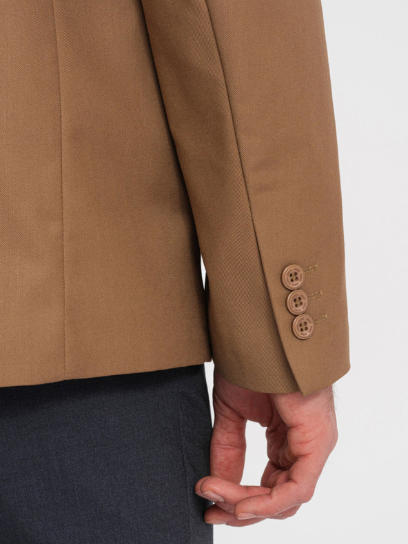 Ombre Clothing Giacca marrone chiaro da uomo Ombre Clothing