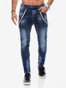 Edoti Jeans da uomo blu scuro Edoti