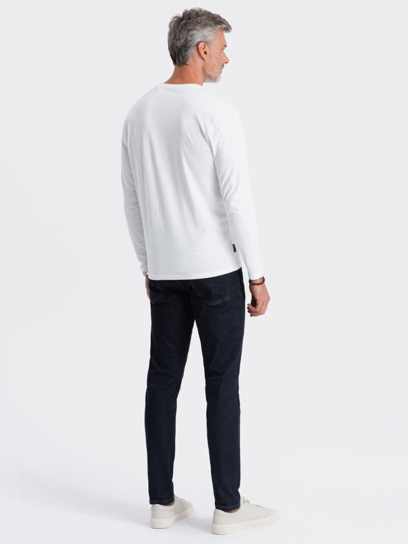 Ombre Clothing Camicia basic bianca da uomo Abbigliamento Ombre