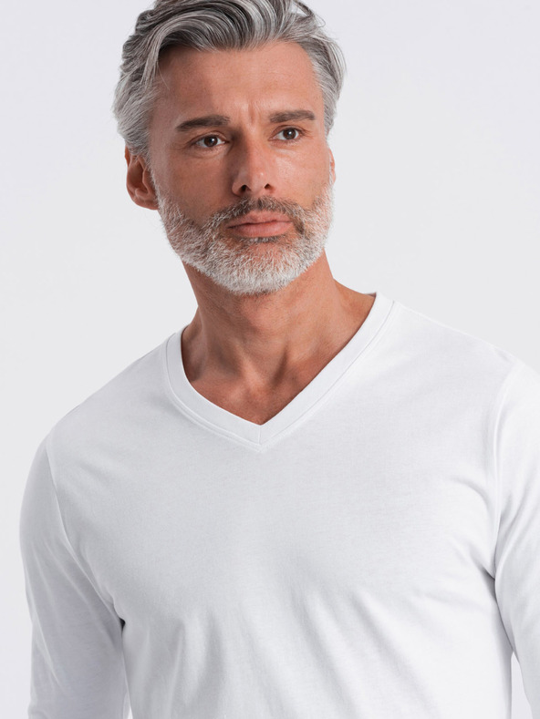 Ombre Clothing Camicia basic bianca da uomo Abbigliamento Ombre