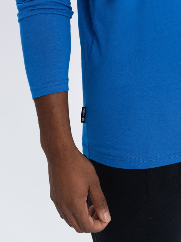 Ombre Clothing Camicia basic da uomo blu Ombre Clothing