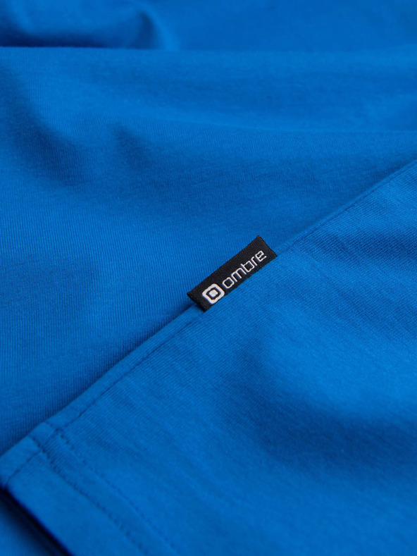 Ombre Clothing Camicia basic da uomo blu Ombre Clothing