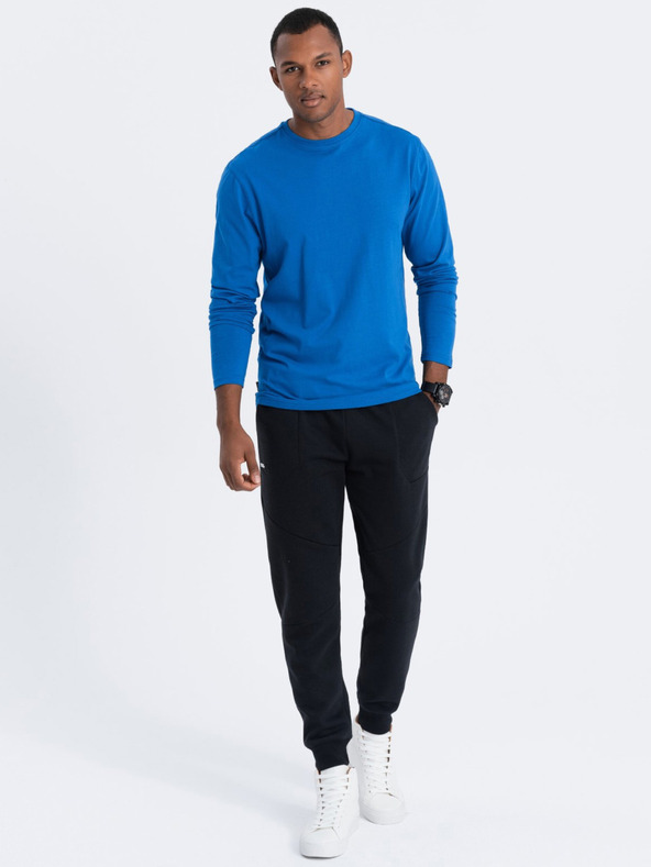 Ombre Clothing Camicia basic da uomo blu Ombre Clothing