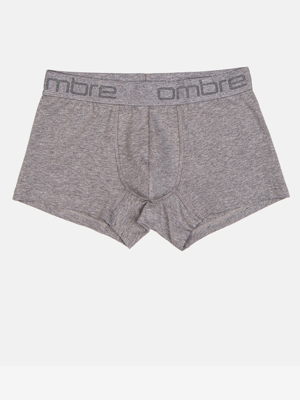 Ombre Clothing Set di tre boxer da uomo in grigio, bianco e nero Ombre Clothing
