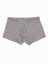 Ombre Clothing Set di tre boxer da uomo in grigio, bordeaux e nero Ombre Clothing