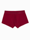 Ombre Clothing Set di tre boxer da uomo in grigio, bordeaux e nero Ombre Clothing