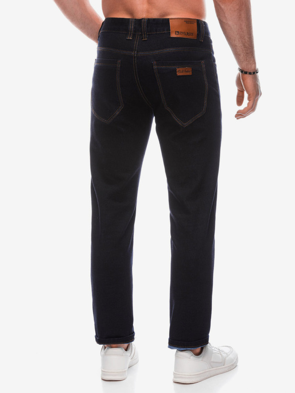 Edoti Jeans da uomo blu scuro Edoti