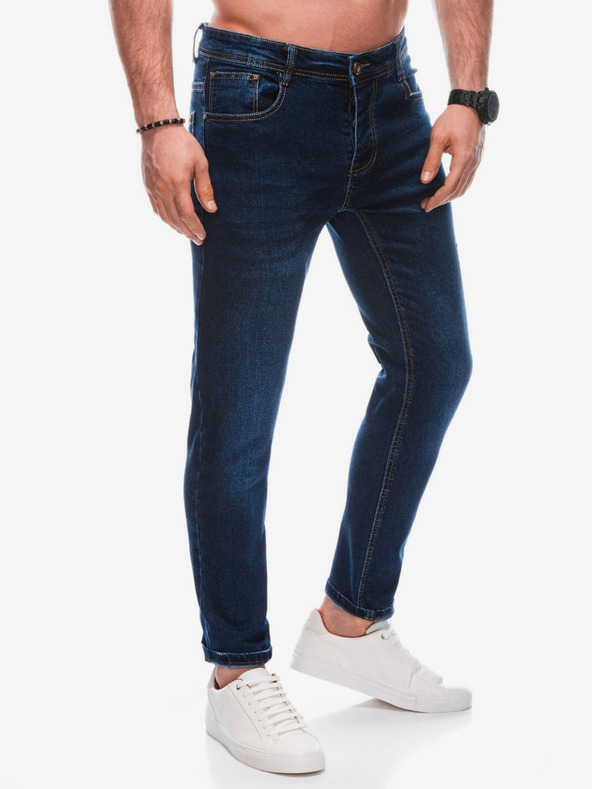 Edoti Jeans da uomo blu scuro Edoti