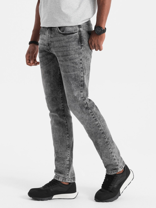 Ombre Clothing Jeans slim fit da uomo grigi Ombre Clothing