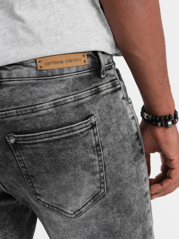 Ombre Clothing Jeans slim fit da uomo grigi Ombre Clothing