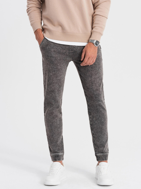 Ombre Clothing Jeans grigi da uomo Abbigliamento Ombre